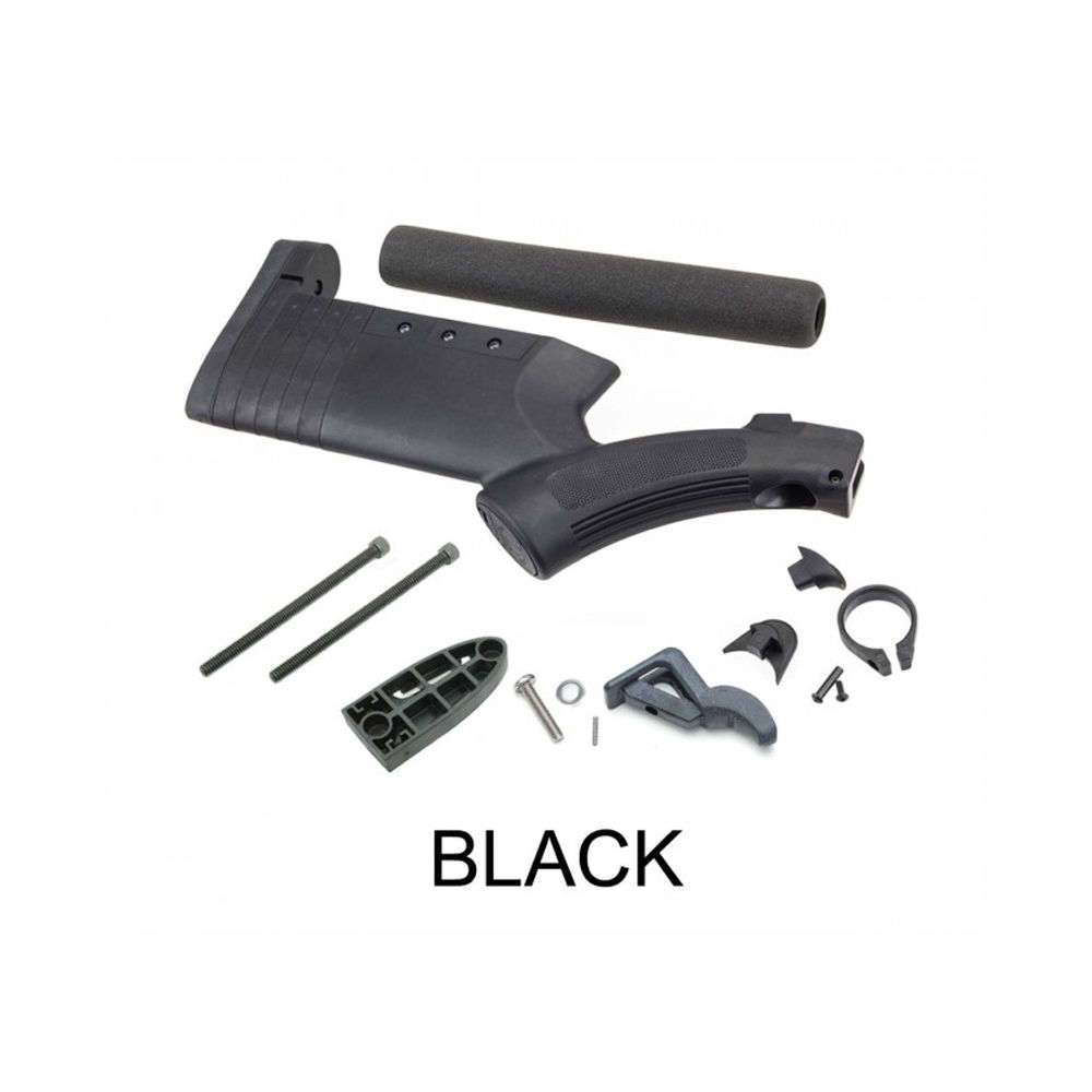 Grips Pads Stocks Thordsen Customs 4.50" A2 RIFLE LENGTH .308 DPMS STOCK KIT BLK • Model: 4.50"